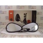 EDGE CUT STEM MIRRORS,BLACK